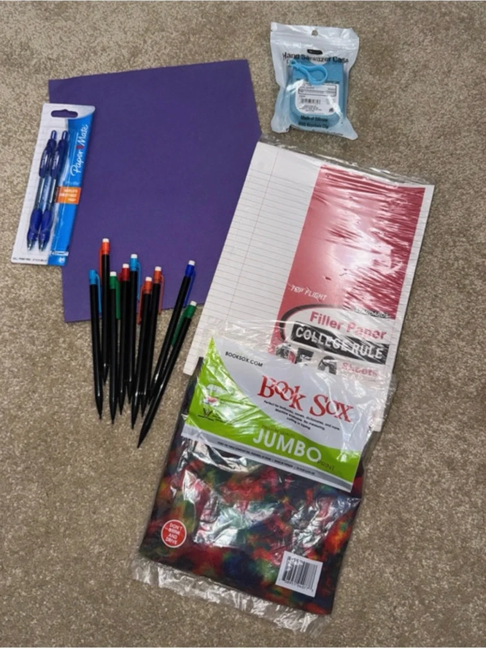 Assorted School Supplies Bundle 14 Pieces Unbranded